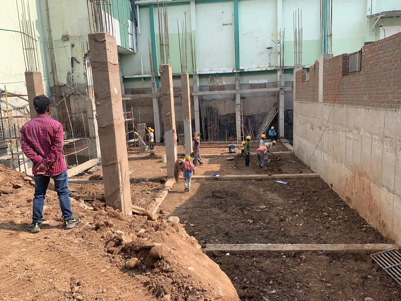 Construction Site Progress